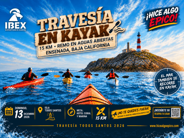 Travesía en Kayak Isla Todos Santos